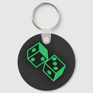 HUF Dice keychain