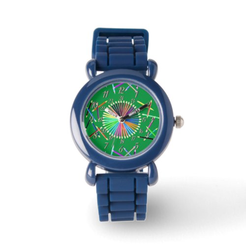 Kelly Green Color Wheel Watch