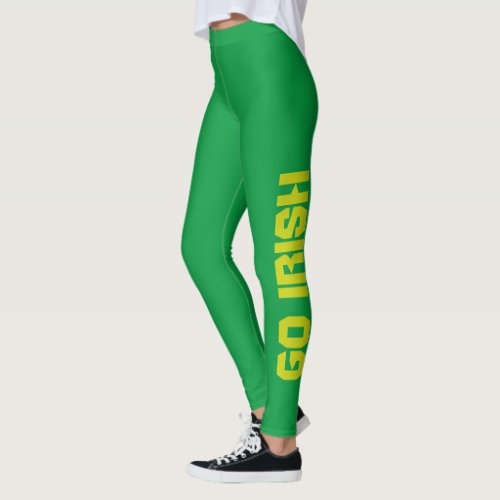 Kelly Green Go Irish Leggings