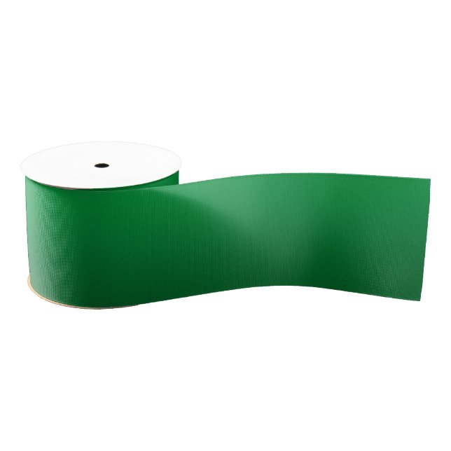 Kelly Green Gradient Grosgrain Ribbon (Spool)