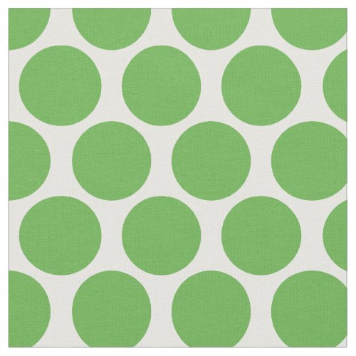 Kelly Green Mod Dots Fabric