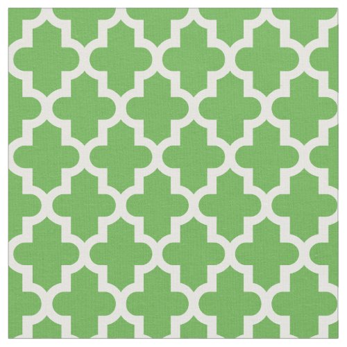 Kelly Green Moroccan Print Fabric