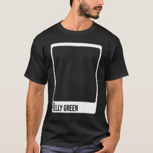 Personalize Kelly Green Color Template Add Image T-Shirt