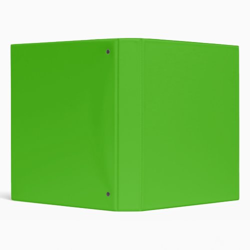 Kelly Green Solid Color 3 Ring Binder