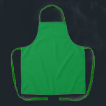 Kelly Green solid color Apron<br><div class="desc">Kelly green,  solid color.</div>