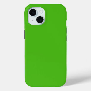 Kelly Green Solid Color iPhone 15 Case