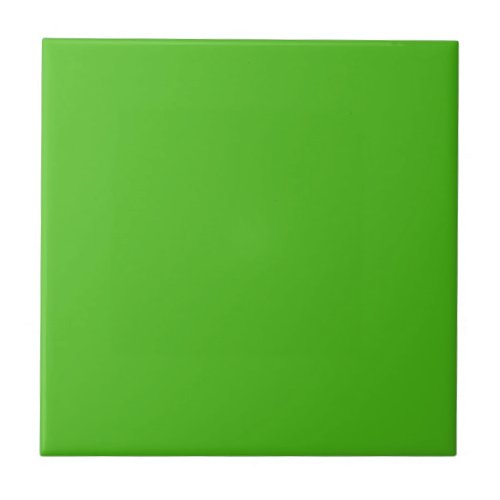 Kelly Green Solid Color Ceramic Tile