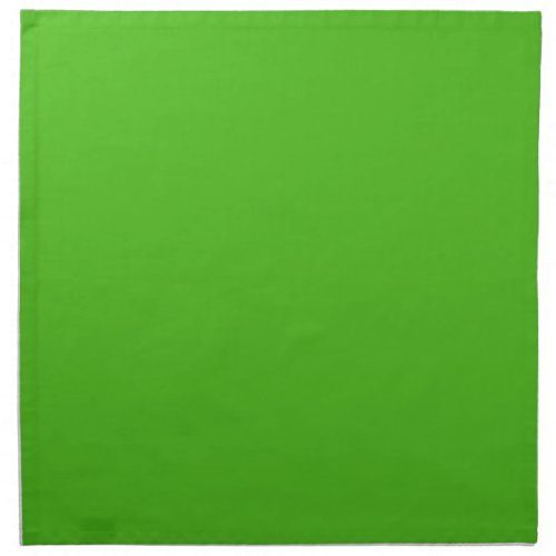 Kelly Green Solid Color Cloth Napkin