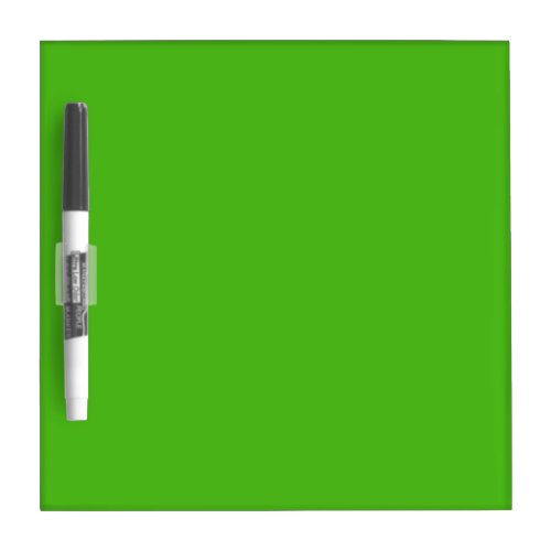 Kelly Green Solid Color Dry Erase Board