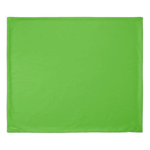 Kelly Green Solid Color Duvet Cover