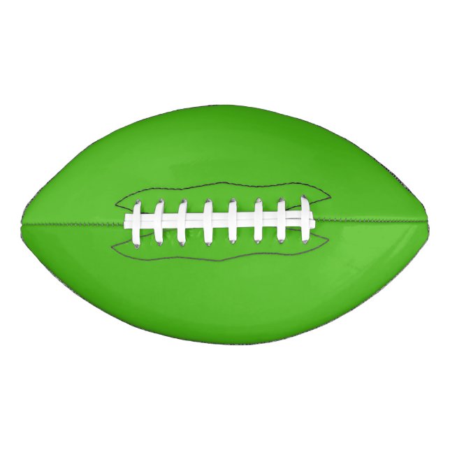 Kelly Green Solid Color Football (Front)