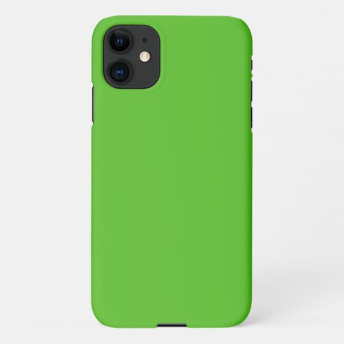 Kelly Green Solid Color iPhone 11 Case