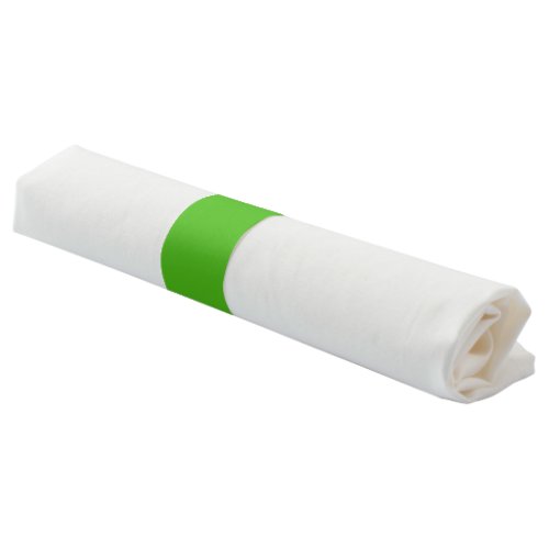 Kelly Green Solid Color Napkin Bands