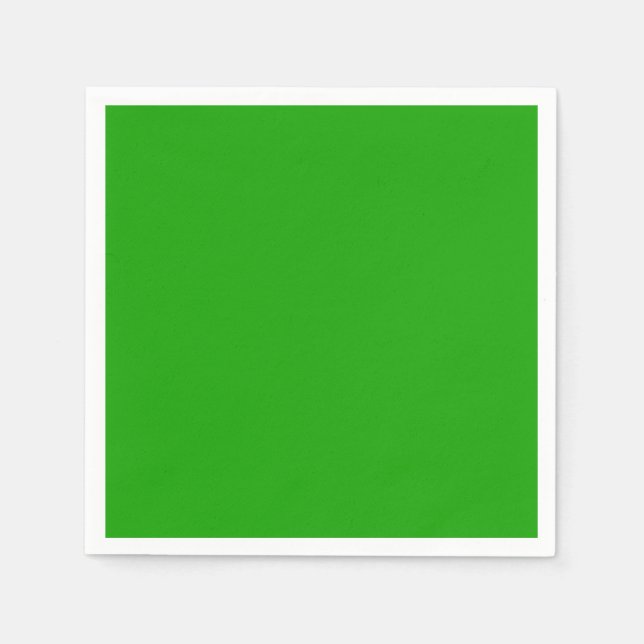 KELLY GREEN (solid color) ~ Napkins (Front)