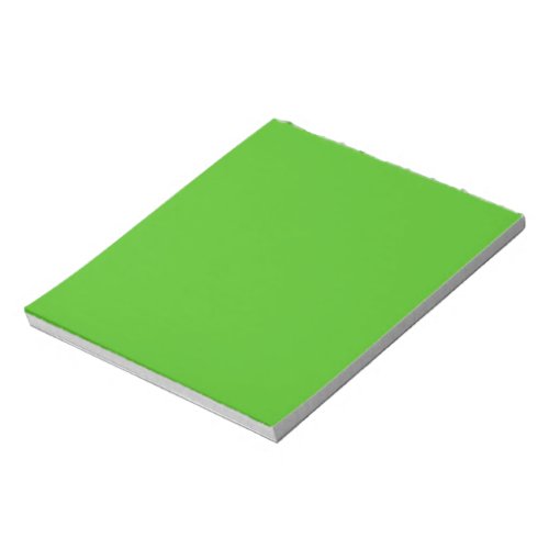 Kelly Green Solid Color Notepad