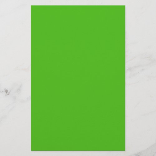 Kelly Green Solid Color Stationery