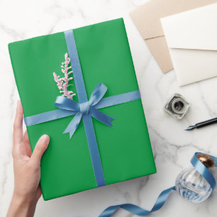 Kelly Green St Patrick's Day 2024 Elegant Classy Wrapping Paper