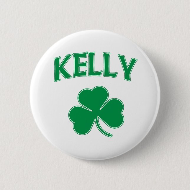 Kelly Irish Pinback Button (Front)