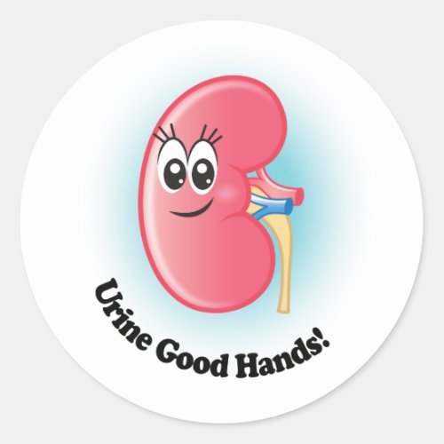 Kelly Kidney Urine Good Hands Stickers