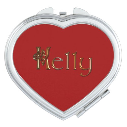 KELLY Name Branded Gift for Women Mirror For Makeup