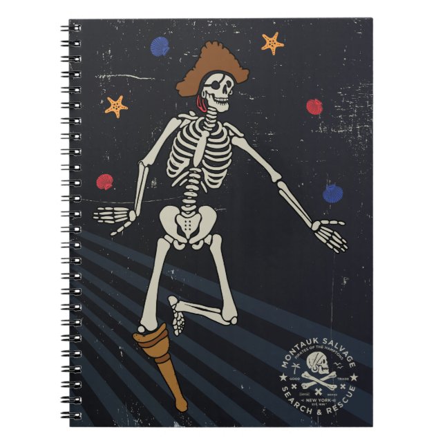 Kelly Nickels / Juggling Bones Notebook (Front)