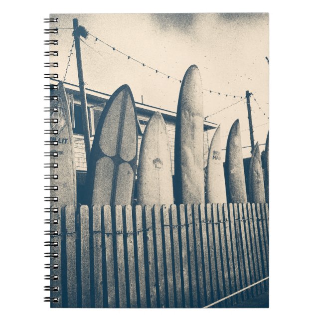 Kelly Nickels Photography / Surfboards Notebook (Front)