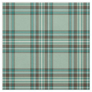 Kelly Tartan Pattern Mint Green Irish Plaid Fabric