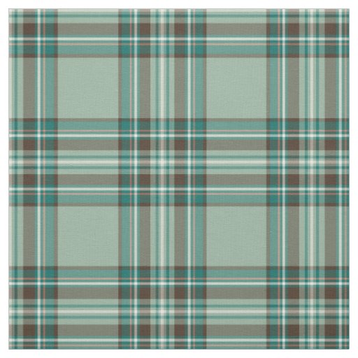 Kelly Tartan Pattern Mint Green Irish Plaid Fabric | Zazzle