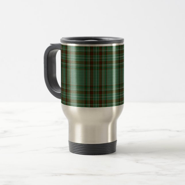 Kelly Tartan Travel Mug (Front Left)