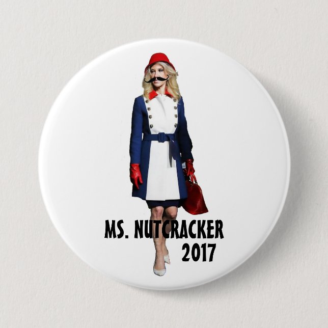 Kellyanne Conway's Inaugural Outfit Pinback Button (Front)