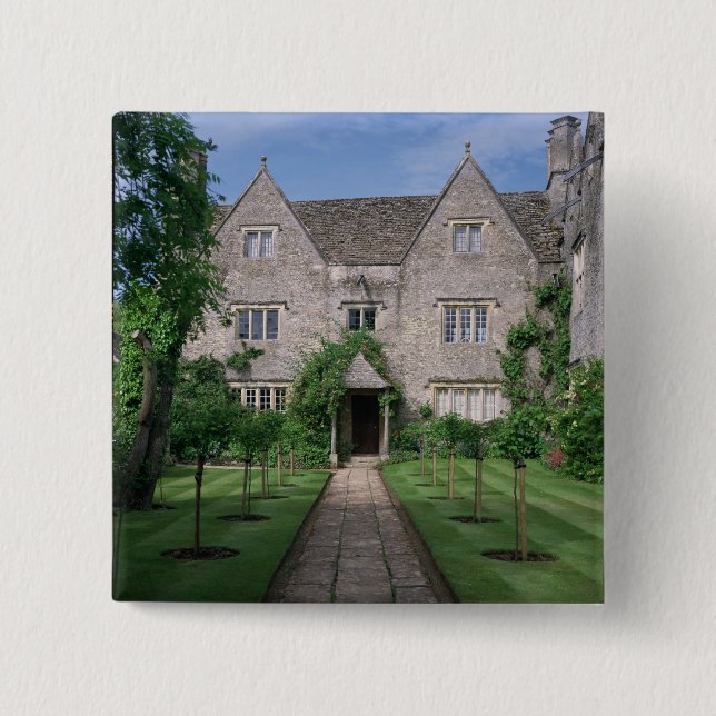 Kelmscott Manor (photo) Button (Front)