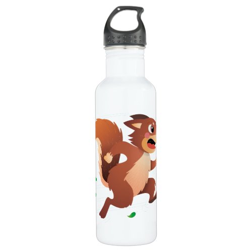 Kelossus Happy Scott Squirrel Stainless Steel Water Bottle