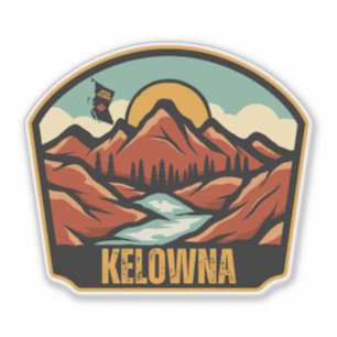 Kelowna, British Columbia Sticker