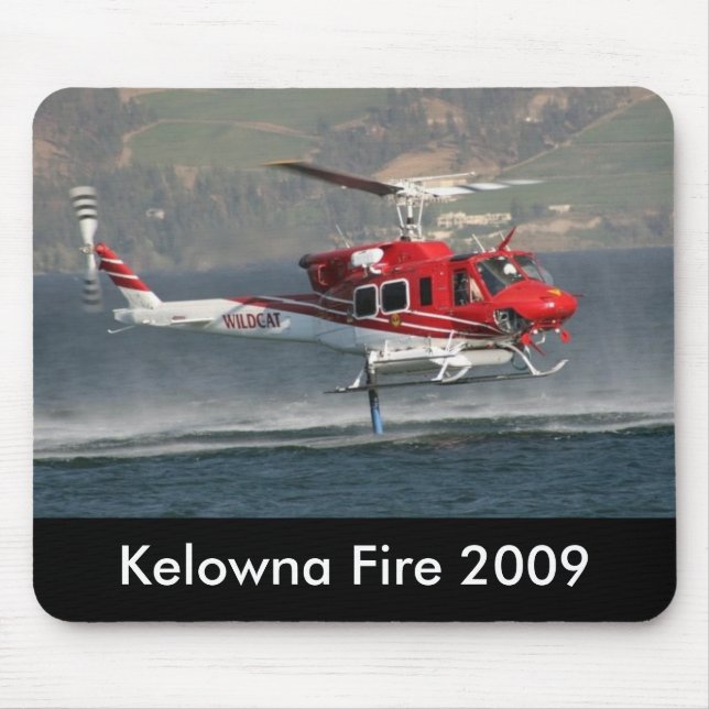 Kelowna Fire 2009 mousepad (Front)
