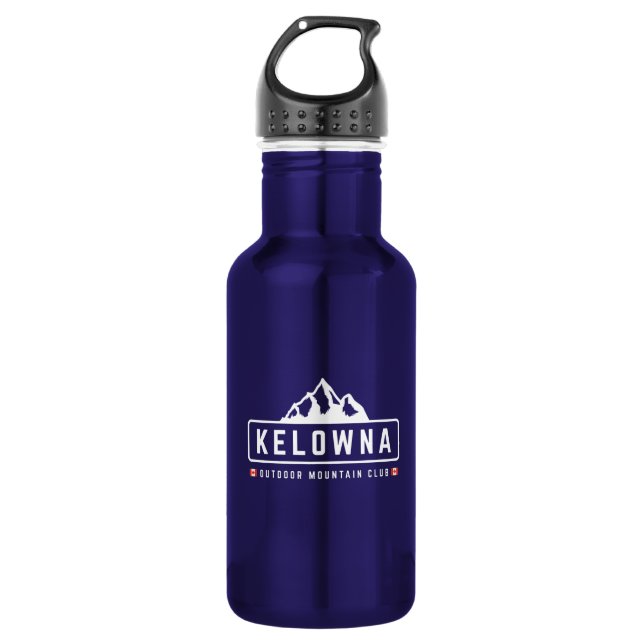 Kelowna Outdoors  Stainless Steel Water Bottle (Front)