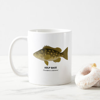 Kelp Bass – Marine Animals of California Coffee Mug