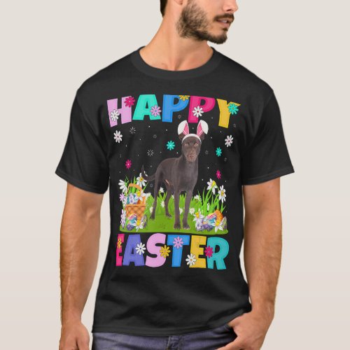Kelpie Dog   Happy Easter Bunny Kelpie Easter Sund T_Shirt