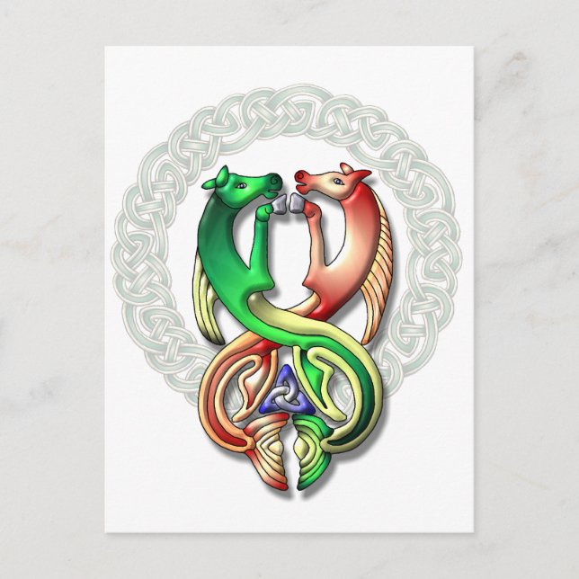 Kelpie frame postcard (Front)