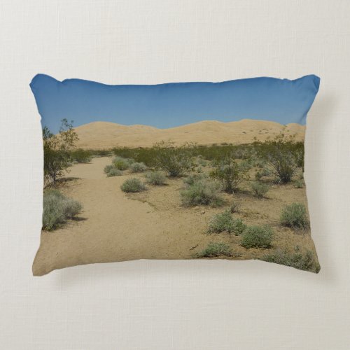 Kelso Dunes at Mojave National Park Accent Pillow