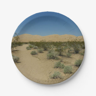 Kelso Dunes at Mojave National Park Paper Plates