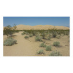 Kelso Dunes at Mojave National Park Rectangular Sticker