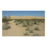 Kelso Dunes at Mojave National Park Rectangular Sticker