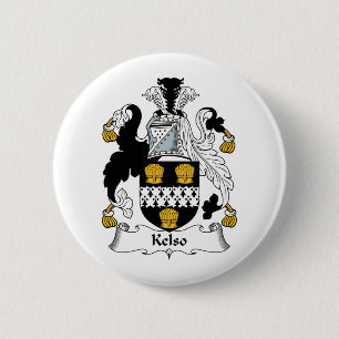 Kelso Family Crest Button