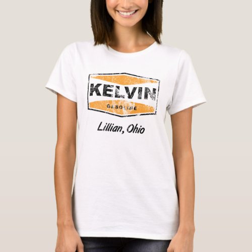 Kelvin Gasoline Distressed T_Shirt