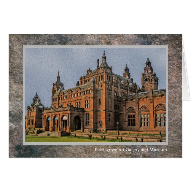 Kelvingrove Art Gallery  Museum Glasgow Cards (Front Horizontal)