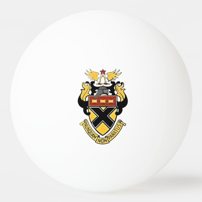 Kemper Crest  Ping Pong Ball (Front)