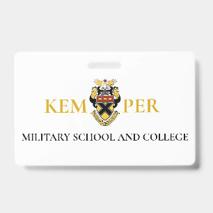 Kemper Military School and College Badge