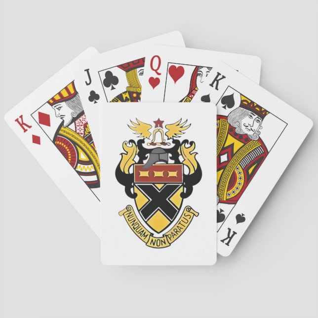 Kemper Military School and College Poker Cards (Back)