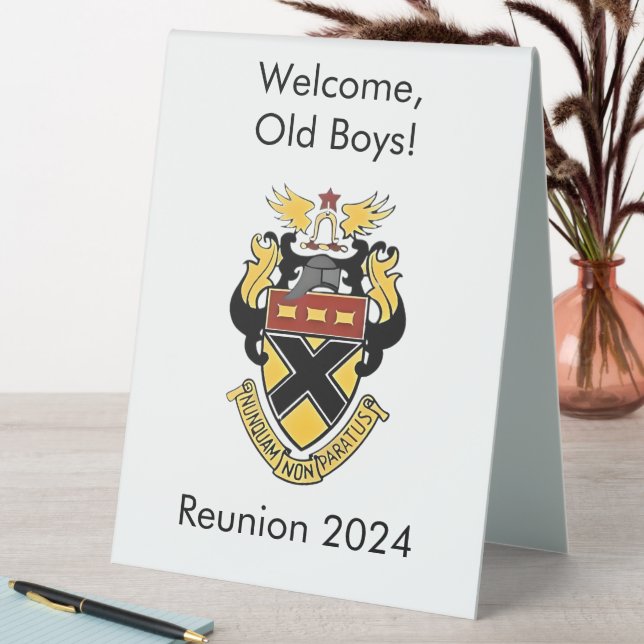 Kemper Military School and College Reunion Table Tent (In SItu (Table))