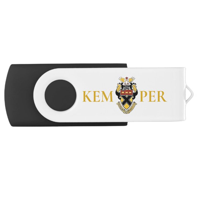 Kemper Military School and College USB Flash Drive (Front)